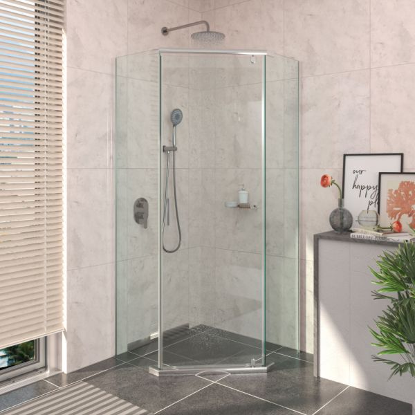 Душевой уголок Berges Solo T 90x90см хром 061105