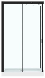 Душевой уголок Cerutti SPA MARBELLA120B-L 120x80см чёрный