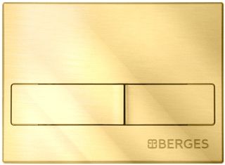 Кнопка смыва Berges Novum золото 040019