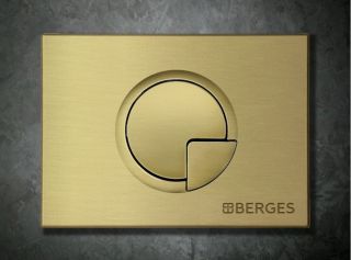 Кнопка смыва Berges Novum бронза 040028