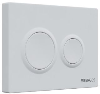 Инсталляция для унитаза Berges Novum 040264 с белой Soft Touch кнопкой O4