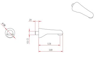 Душевой комплект Berges Nardis 3S чёрный матовый 071006