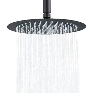 Верхний душ Berges Ventas S 25см чёрный матовый 074004