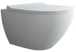 Комплект Berges 4в1 043270: инсталляция NOVUM525 кнопка D7 белая/хром унитаз Puma Rimless сиденье Toma Slim SO