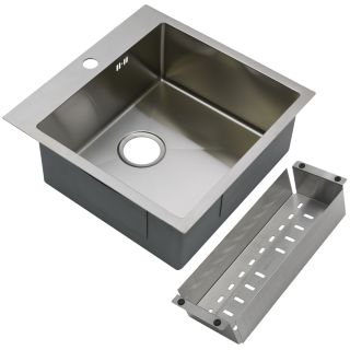 Мойка R5050H Melana ProfLine 3,0/200 сатин в комплекте с коландером