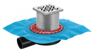 Душевой трап Berges Zentrum Antik 091364 10см хром глянец