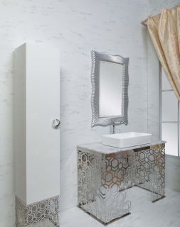 Консоль Armadi Art Aura 110см хром 891-CR