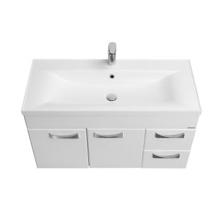 Тумба под раковину Акватон Диор 100см белый 1A167701DR010