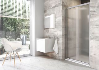 Душевая дверь Ravak Blix BLDP2-110 0PVD0C00ZG Grape профиль хром