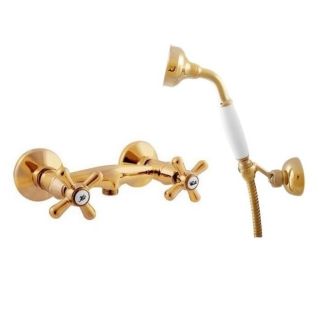 Смеситель для душа Rav Slezak Morava Retro MK180.5/2Z золото