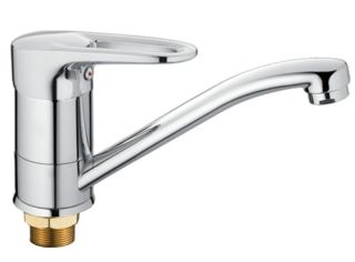 Смеситель для кухни Haiba HB4568-2 хром