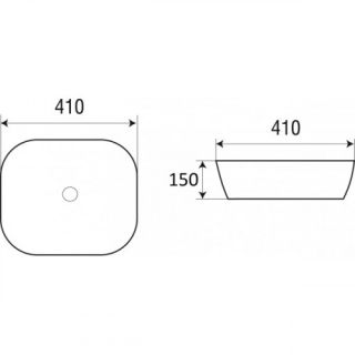 Раковина подвесная  WW SK Арт. ELBACH 2144 10000003848