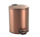 Ведро с педалью Boheme Uno 10426-CB брашированная медь