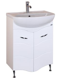 Напольная тумба под раковину Onika Лайн 106043 60см белый