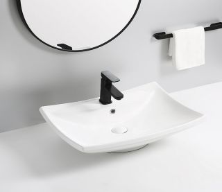 Раковина-чаша CeramaLux 9111 белая 61 см