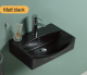 Раковина-чаша CeramaLux 78014CMB черная 50 см