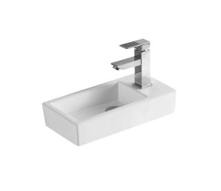 Раковина-чаша CeramaLux 9272L белая 36.5 см