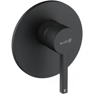 Смеситель для душа и ванны Kludi Nova Fonte 207553915 чёрный матовый