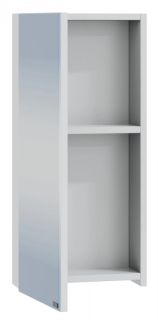 Зеркальный шкаф СанТа Аврора 700330 30см белый