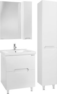 Тумба под раковину Bellezza Андрэа 65см белый 00000007016