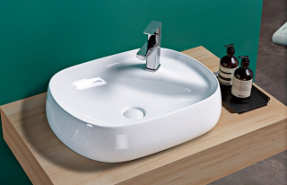 Раковина-чаша CeramaLux 72442 белая 59 см