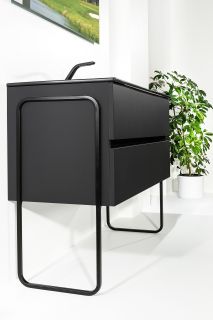 Тумба под раковину Armadi Art Vallessi 100см антрацит матовый 837-100-A matt