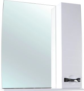 Зеркало-шкаф Bellezza Абрис 65см правый белый 00000006110