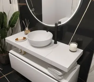 Столешница Armadi Art Flat 869-120-CLCT 120 см calacatta