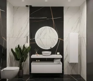 Столешница Armadi Art Flat 869-120-CLCT 120 см calacatta