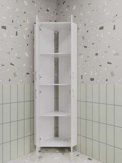 Пенал Style Line Веер 45 ЛС-00002327 угловой белый