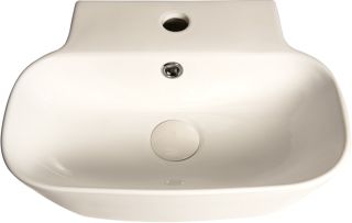 Раковина накладная SantiLine SL-2002 44см белый