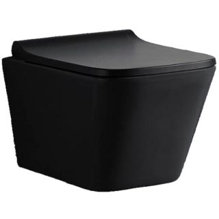 Унитаз CeramaLux NS5170MB подвесной с сиденьем Микролифт