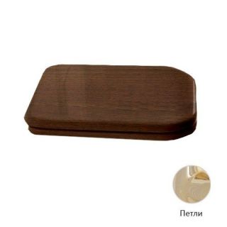 Сиденье для унитаза Kerasan Waldorf 418740 с крышкой орех