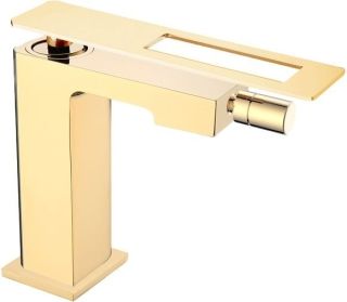 Смеситель для биде Boheme Q золото 146-GG