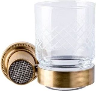 Стакан Boheme Royal Crystal бронза10924-BR