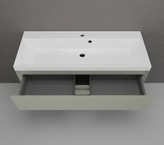 Тумба под раковину подвесная Style Line Манхэттен ЛС-00002361 80 см олива