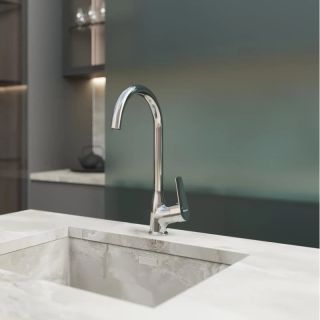 Смеситель для кухни Knotlor KN-11, хром