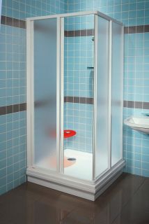 Душевая дверь Ravak Supernova SRV2-90 S 14V70102ZG Grape профиль белый