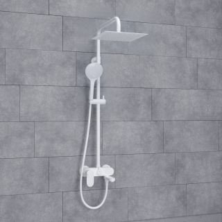 Душевой комплект WasserKRAFT A185.254.155.WM белый