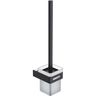 Щётка для туалета Boheme Q чёрный/хром 10954-CR-B