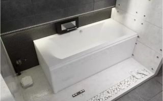 Акриловая ванна Riho Lima B052001005 180х80см сифон расположен справа белый