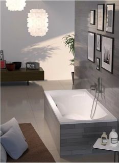 Акриловая ванна Riho Lima B050001005 160х70см сифон расположен справа белый