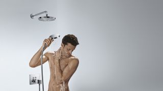 Смеситель Hansgrohe Select 15765000 для душа с термостатом