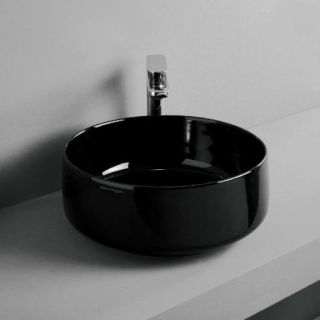 Раковина ArtCeram Cognac COL004 17 00 черная 35 см