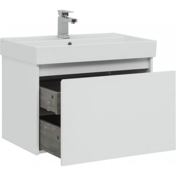 Тумба под раковину Aquanet Nova Lite 242275 75 см белый глянец