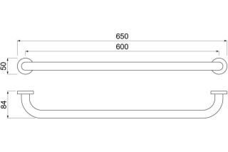 Поручень  Aquatek AQ4996CR хром