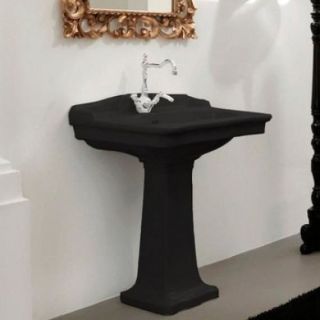 Раковина ArtCeram Hermitage HEL002 03 00 nero *1 черная 68 см