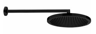 Верхний душ Bossini Apice H70430I.073 28 см чёрный матовый