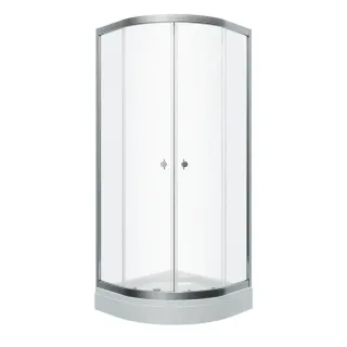 Душевой уголок Triton Альфа Щ0000049613 90x90 см профиль хром стекло прозрачное