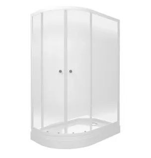 Душевая кабина Triton Коралл-Лайт Щ0000068950 правая 120x80 см профиль белый стекло градиент